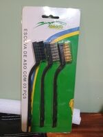 Kit Escova de aço 3PÇS